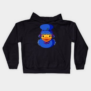 Blueberry Muffin Rubber Duck Kids Hoodie